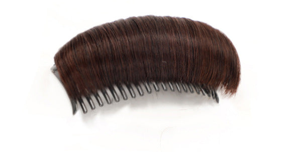 Wigs, hair pads, combs and hair softeners