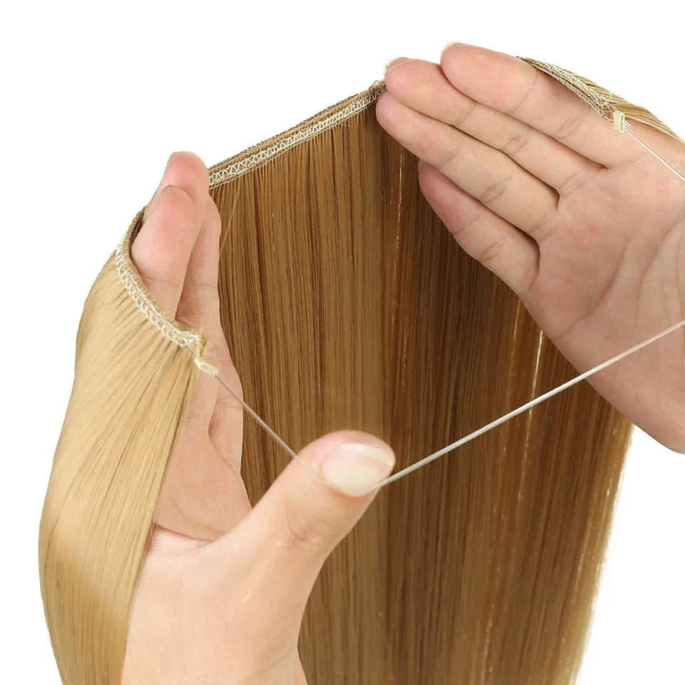 Hair strands, wigs, high-temperature silk curls