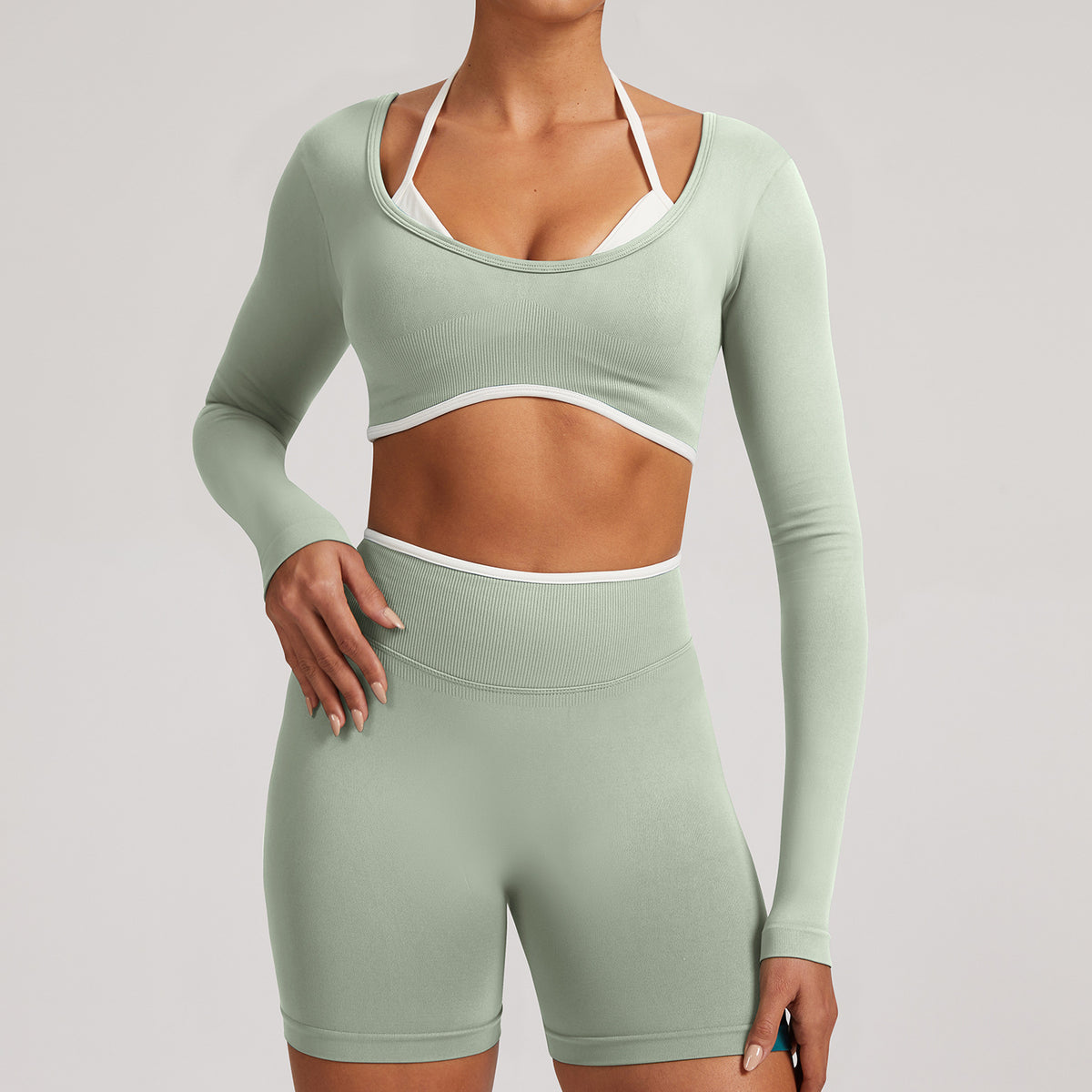 Seamless High Waist Yoga Set