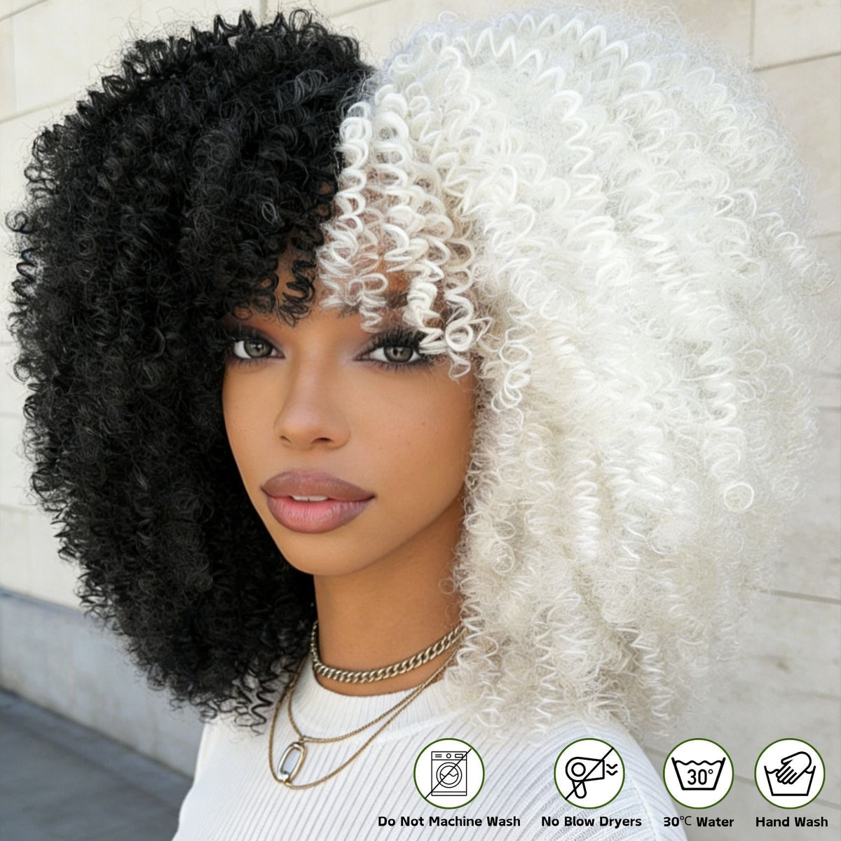 Short Curly Synthetic Wigs