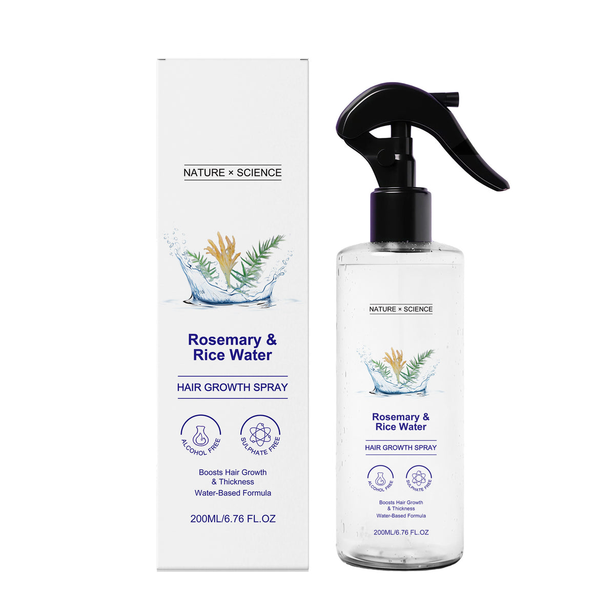 Rosemary Hair Care Spray — Smoothing & Volume