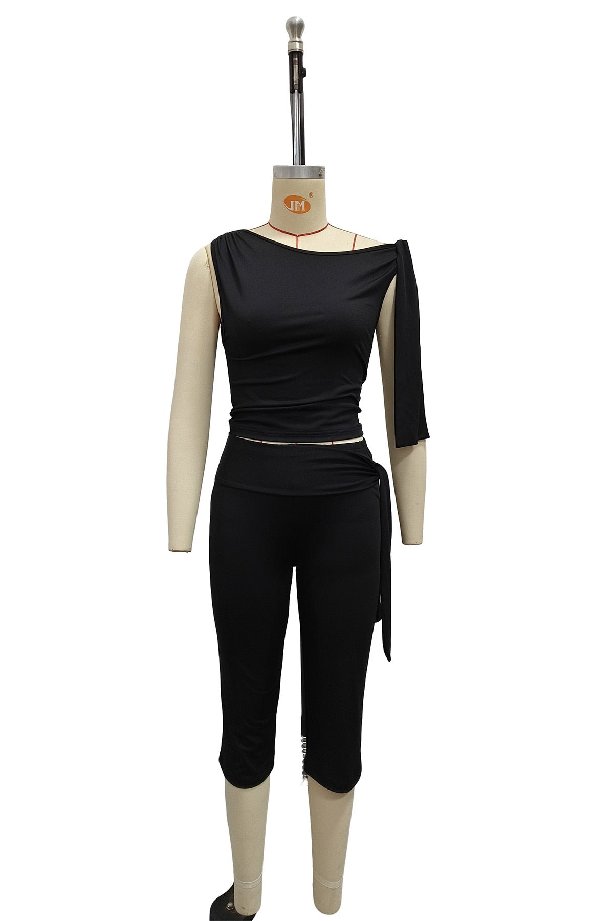 Womens Sleeveless Laced Shorts Set