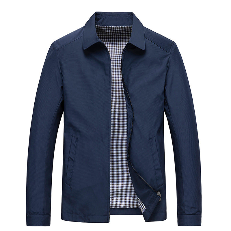 Mens Casual Lapel Jacket