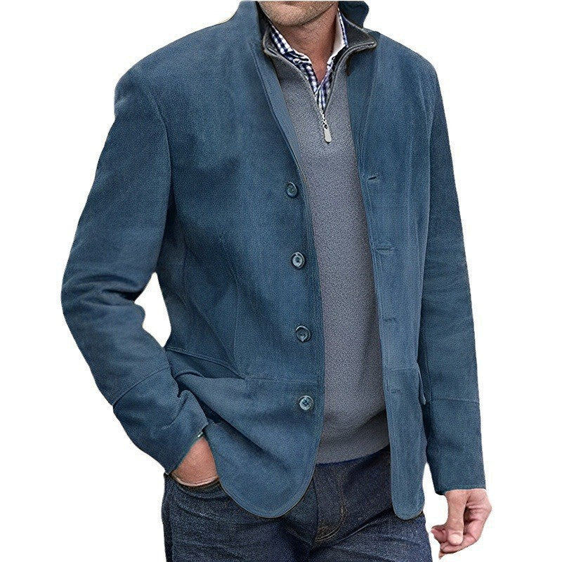 Retro Lapel Casual Jacket