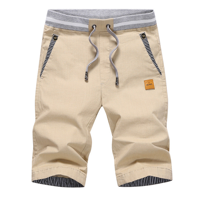Mens Printed Quick-Dry Beach Shorts