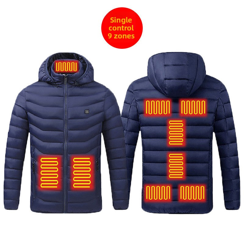 winter intelligent electric heating clothing heating jacket