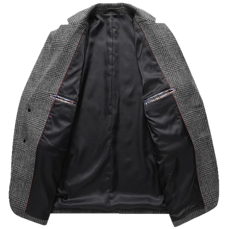 wool blazer for men