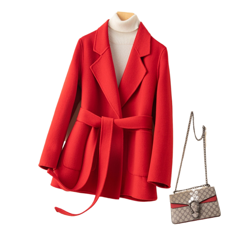 Winter and autumn cashmere coat and woolen jacket