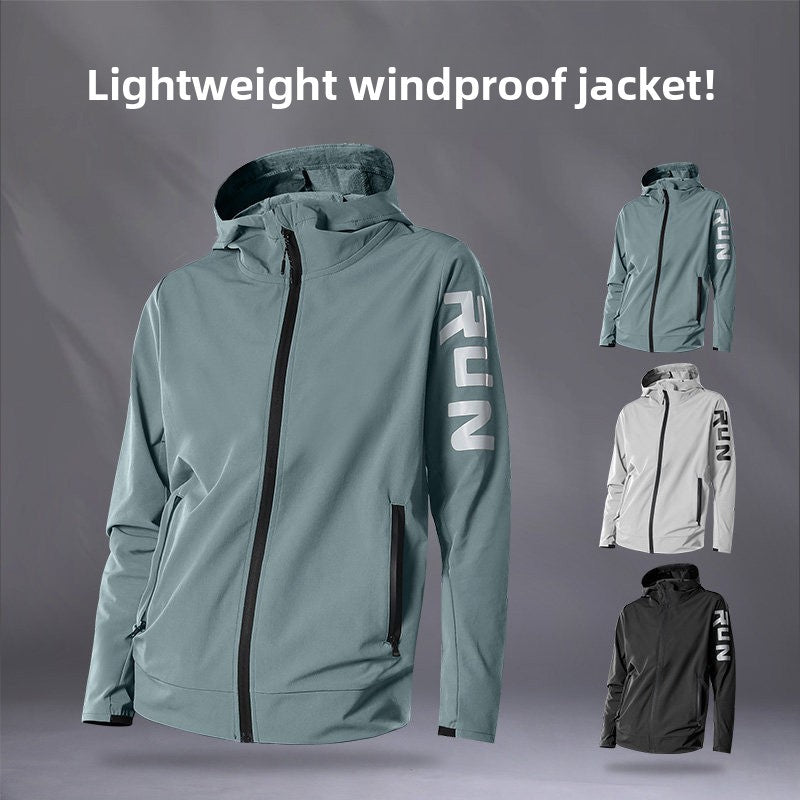 Mens Quick-Dry Windproof Training Suit