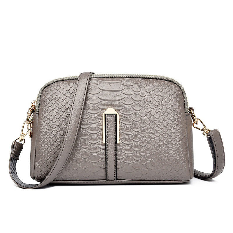 Shell Bag Korean Style Simple Shoulder Bag Coin Purse Stylish Crossbody Small Bag