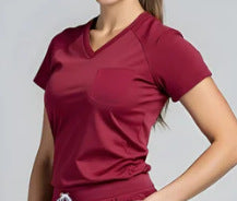 Quick-Dry Short-Sleeve Surgical Suit