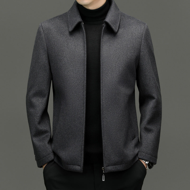 Mens Wool Blend Jacket