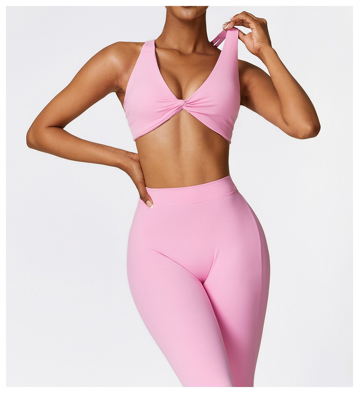 High Waist Flared Yoga Pants with Quick Dry Fabric