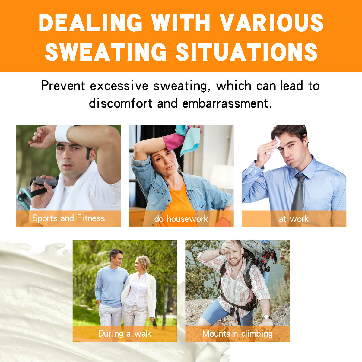 Facial Sweat Absorbing Lotion for Oil Control