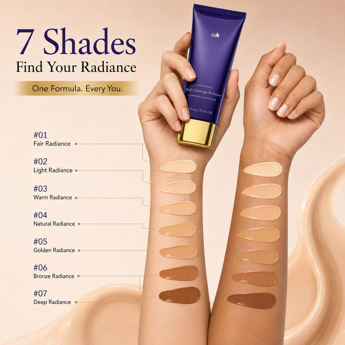 Body tattoo concealer makeup remover gel