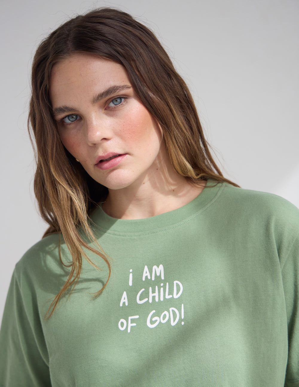 Child of God Cropped Women&