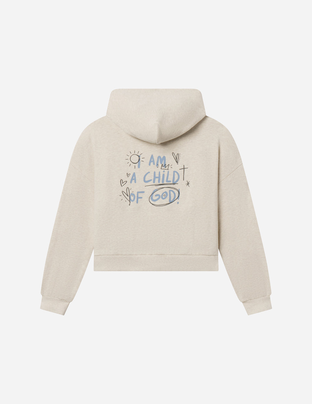 Child of God Eggshell Full-Zip Hoodie