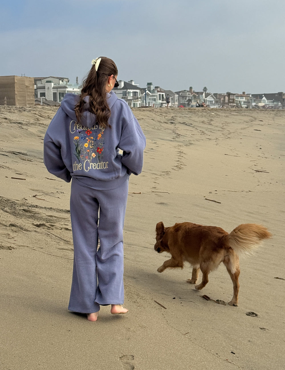 Created by the Creator Plum Full-Zip Hoodie