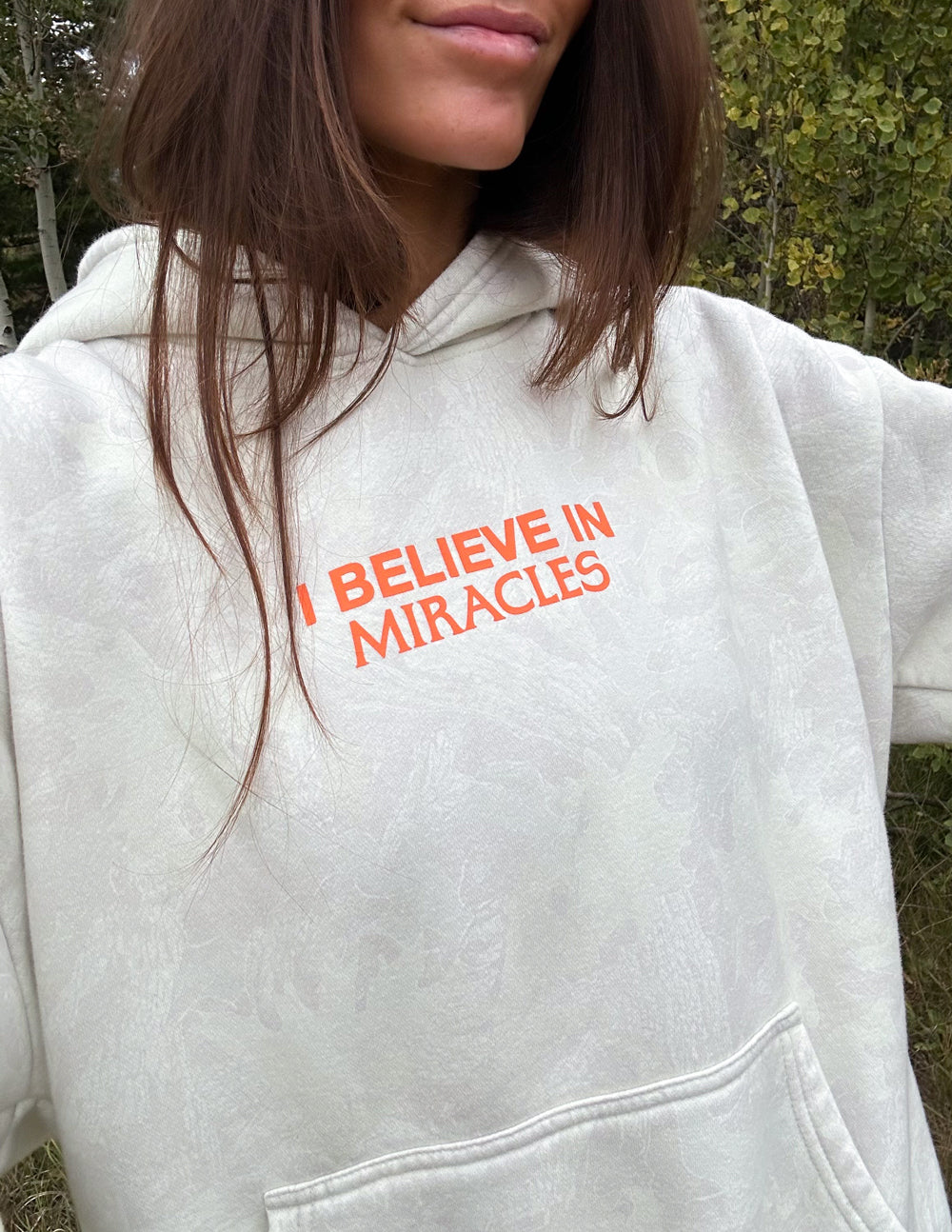 I Believe in Miracles Camo Unisex Hoodie