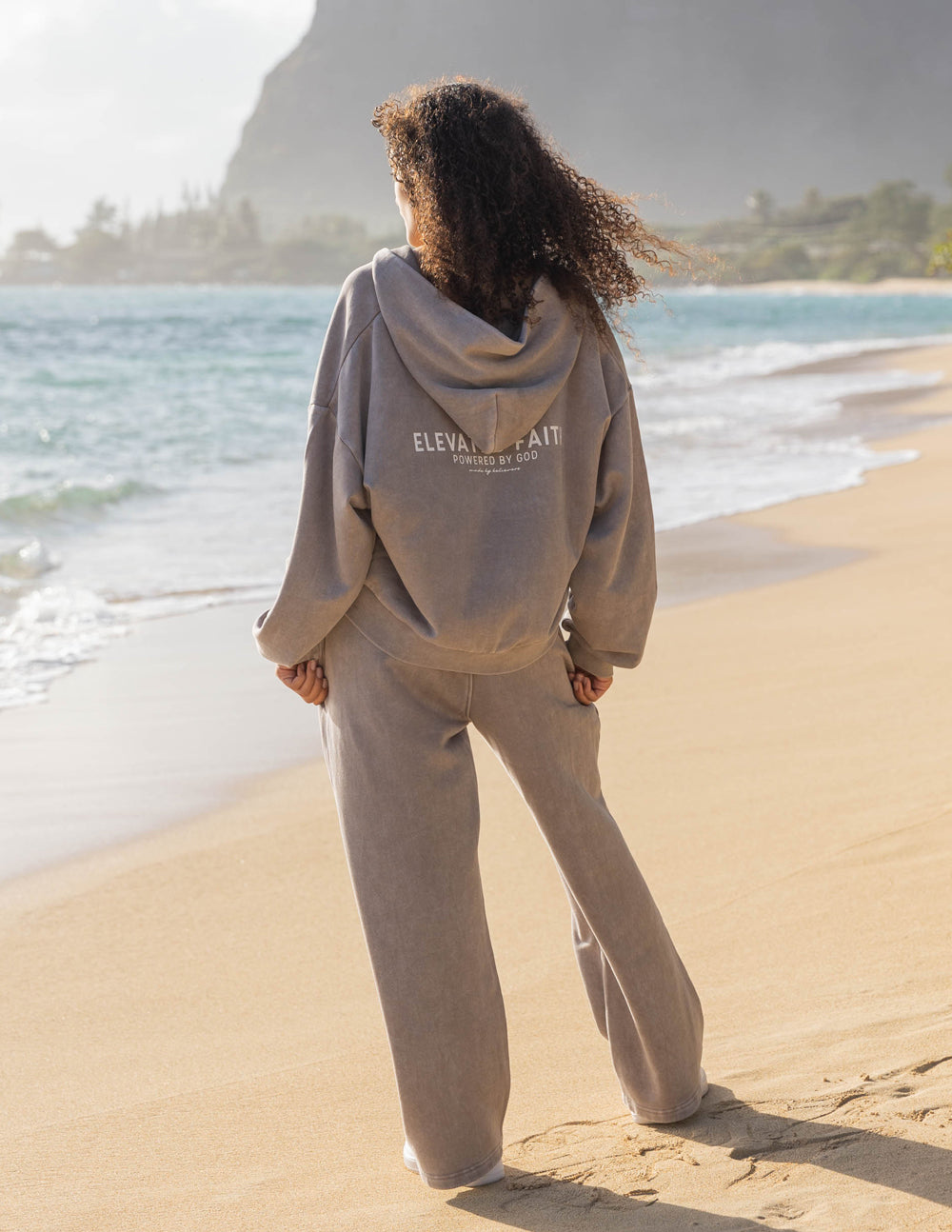 Kingdom Club Brown Full-Zip Hoodie