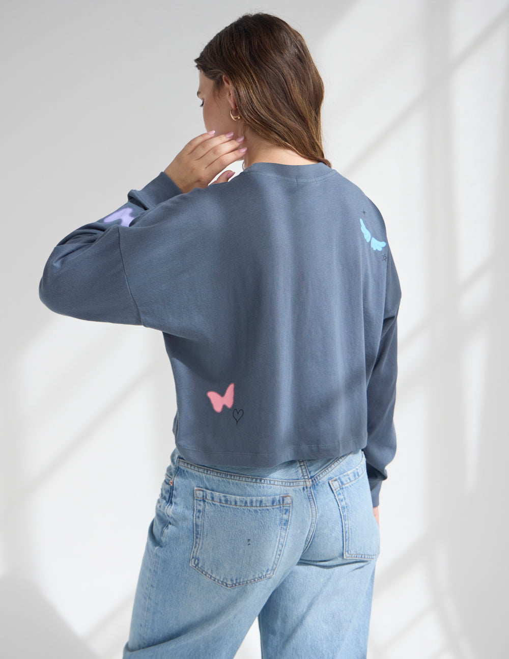 Made New Cropped LS Women&