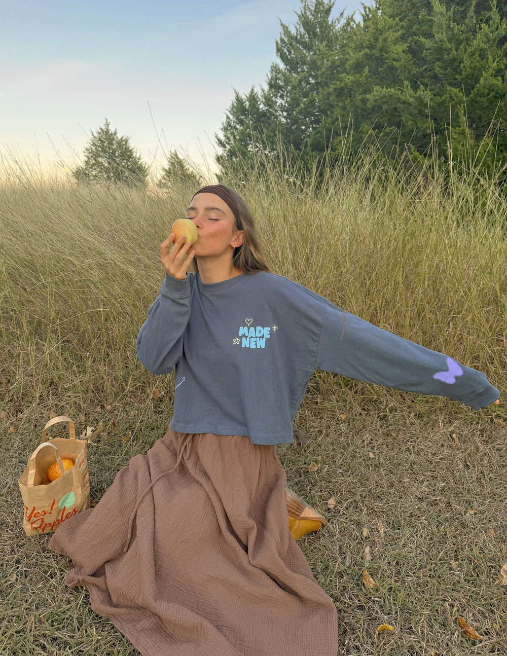 Made New Cropped LS Women&