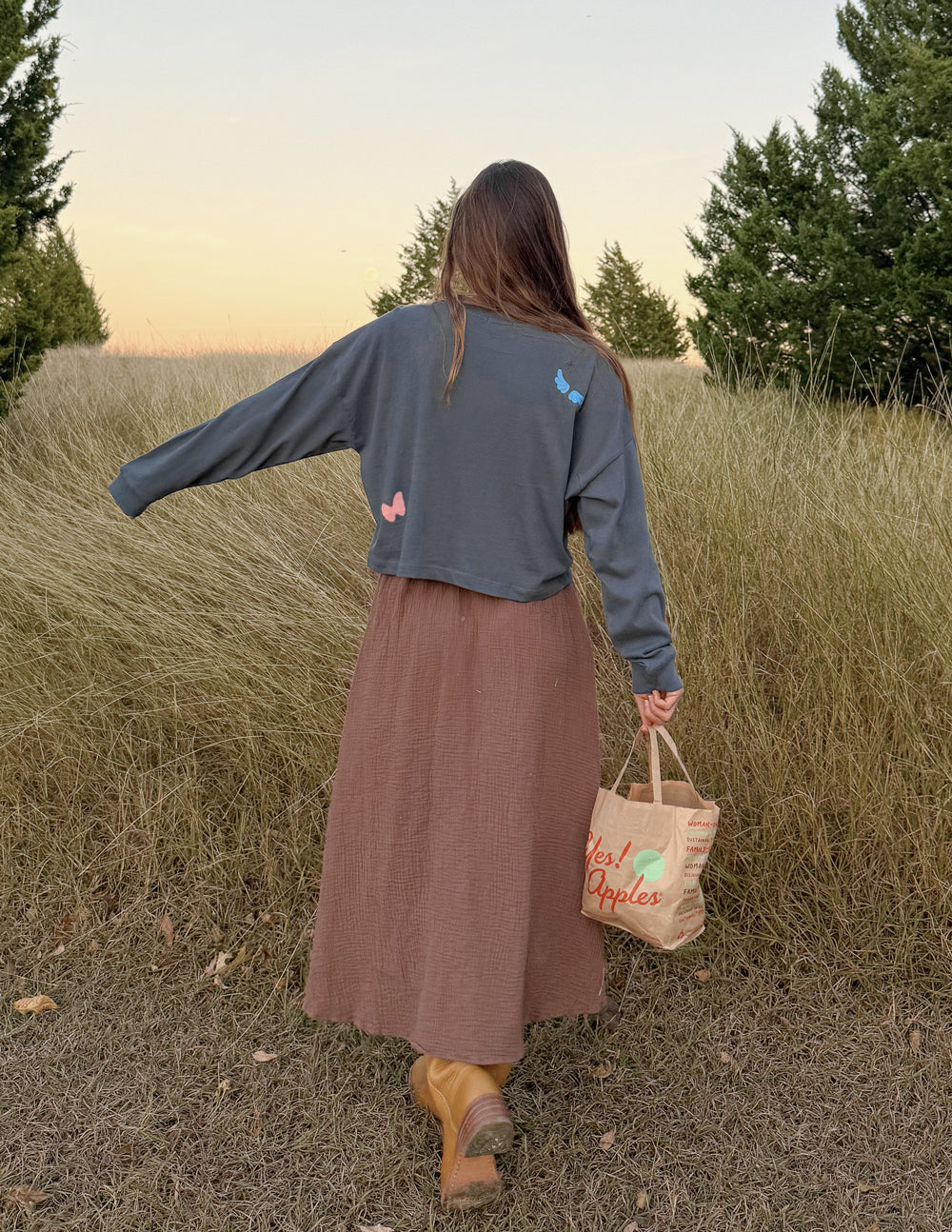Made New Cropped LS Women&