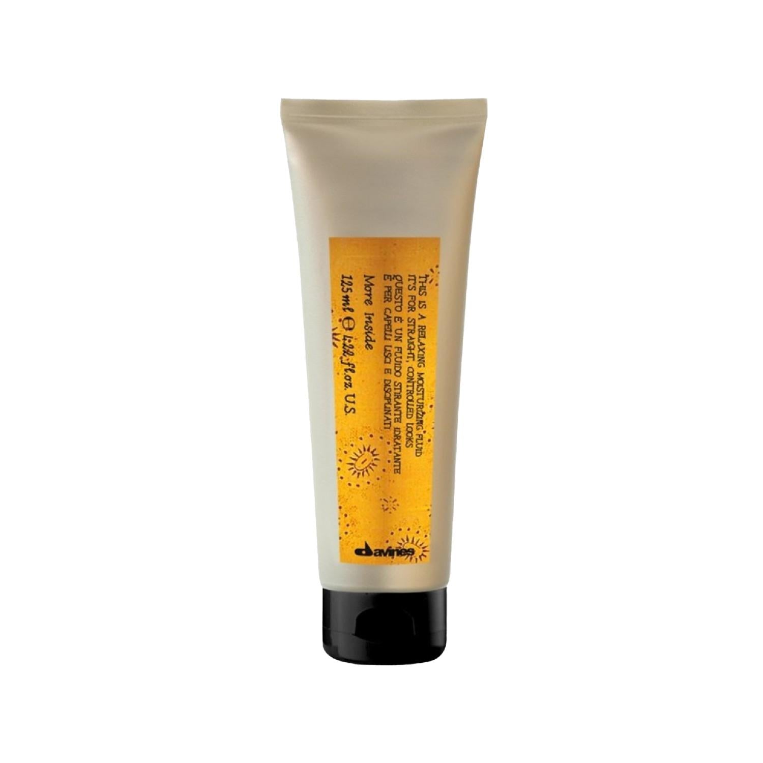 Davines Relaxing Moisturizing Fluid - 125ml Hydrating Skincare for Dry Skin Relief