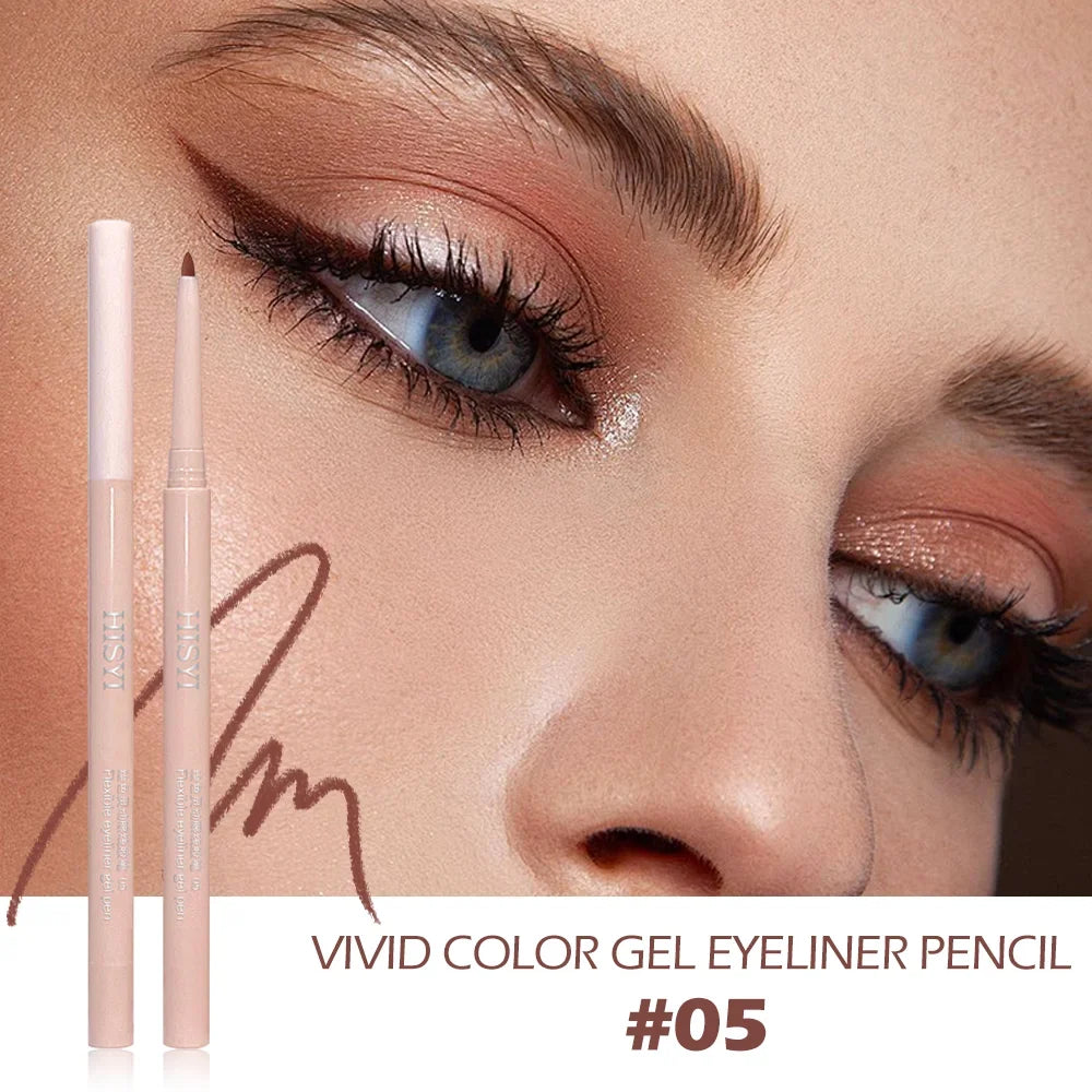 Eyeliner Shadow Stick — Twist-Up Sharpener, Long-Wear Waterproof Smudge-Proof, Precise Matte Line & Blendable, Xmas & Winter
