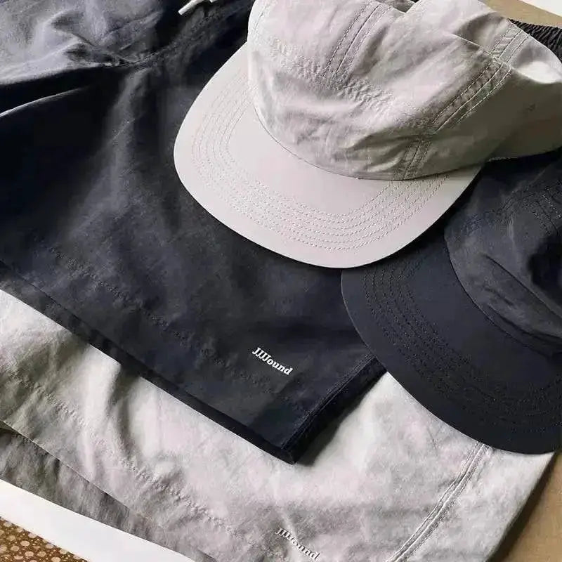 JJJJOUND joint nylon solid color classic quick-drying shorts drawstring loose sports beach pants men and women couple trend by Dropshipman