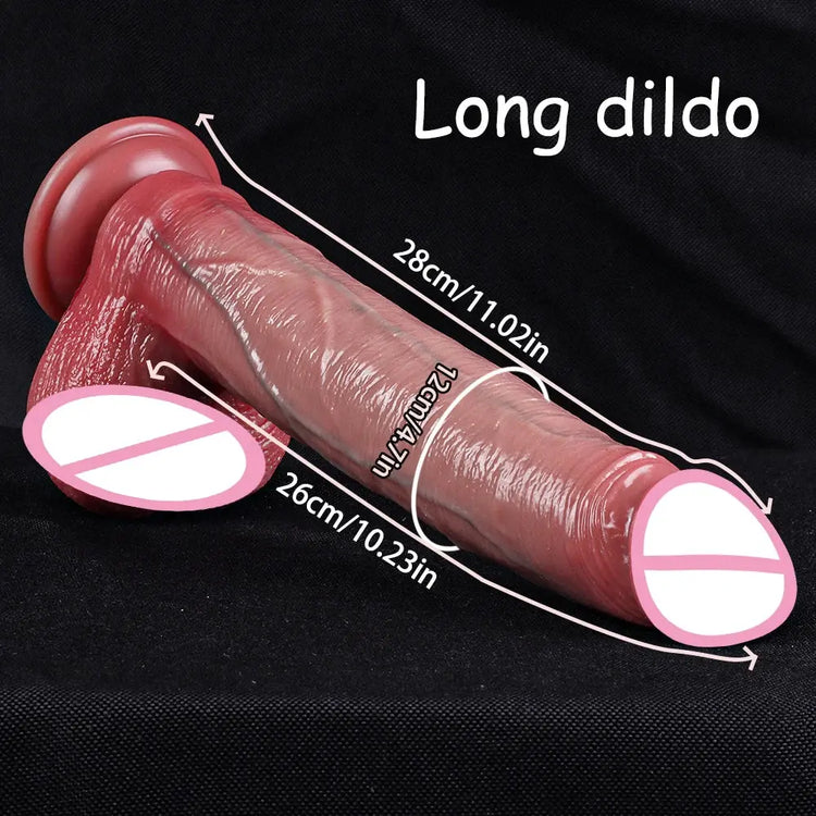 Sex Toys Penile Prosthesis Thick Penis Dildo Sexy Adult Cock Dick Soft Realistic Skin Feel Human Penis Sexual Dildos For Woman SHOPEZRA L.L.C.