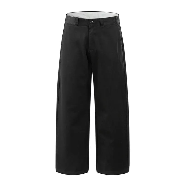 2026 Spring Summer New 100% Cotton Casual Straight Trousers for Men Clothing Soft Comfort Linen Male Pants LX6032 SHOPEZRA L.L.C.