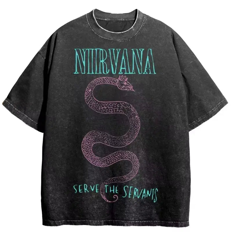 Nirvana rock band men&