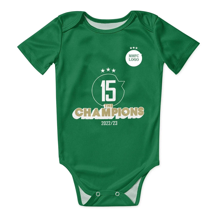 Maccabi MHFC Haifa Green Apes Baby Bodysuit Unisex Shirt Newborn Onesie Boy Girl Undershirt Outfit Baby Romper SHOPEZRA L.L.C.