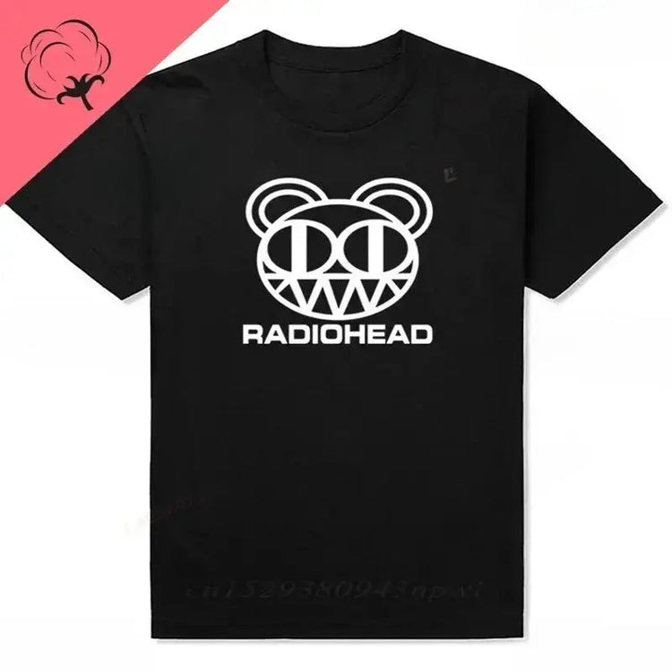 Radiohead T Shirt Men Vintage Classic Tees North America Tour Rock Boy women&