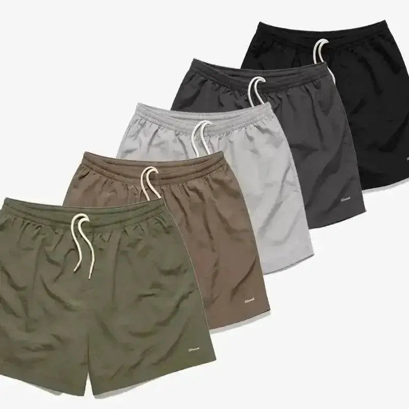 JJJJOUND joint nylon solid color classic quick-drying shorts drawstring loose sports beach pants men and women couple trend by Dropshipman