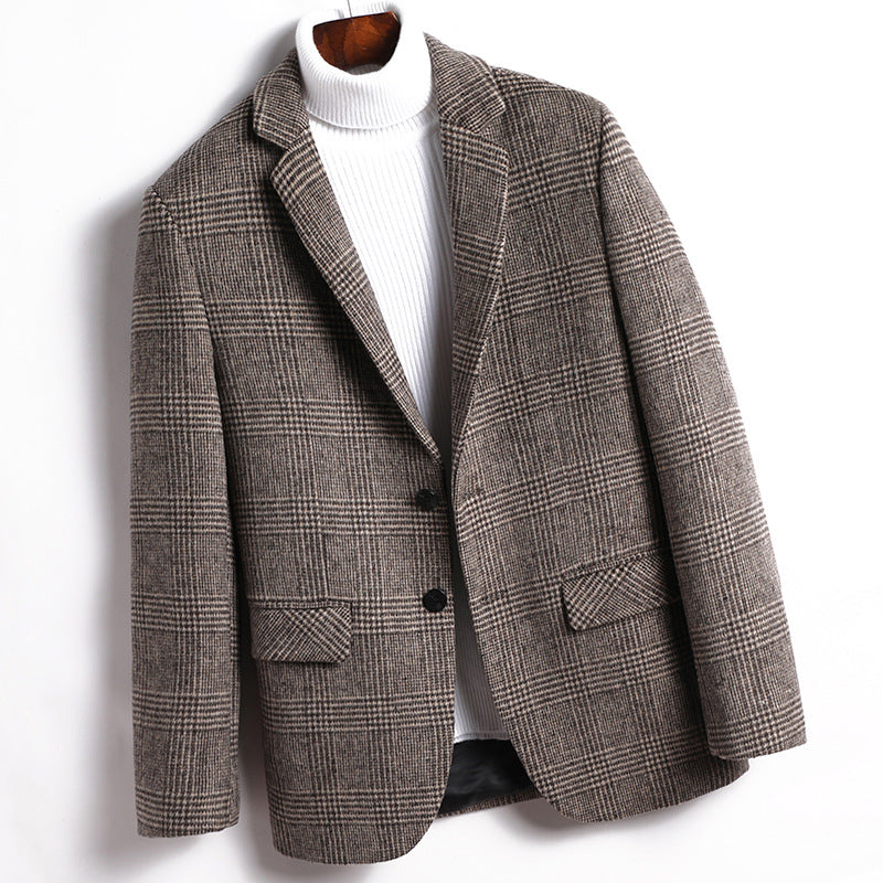 wool blazer for men