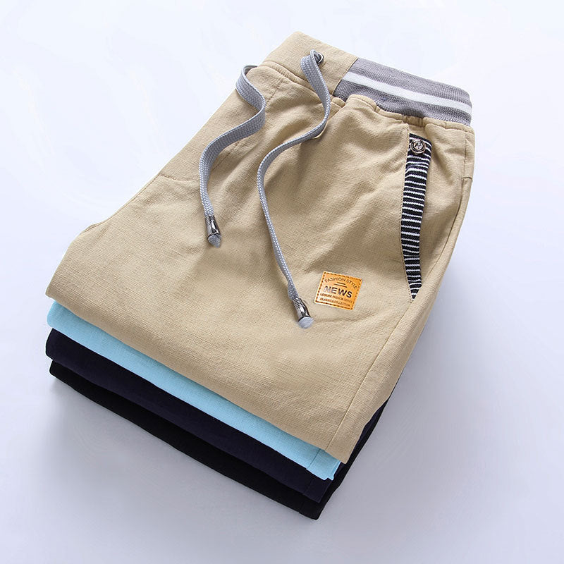 Mens Printed Quick-Dry Beach Shorts
