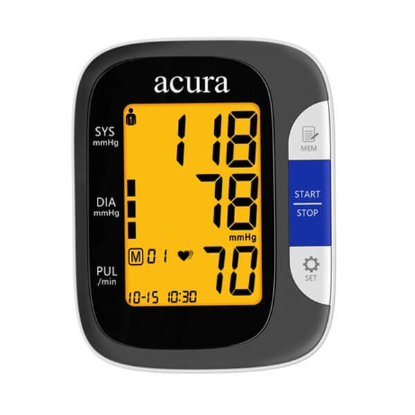 Acura AC-493 Upper Arm Blood Pressure Monitor with Voice 1 Unit