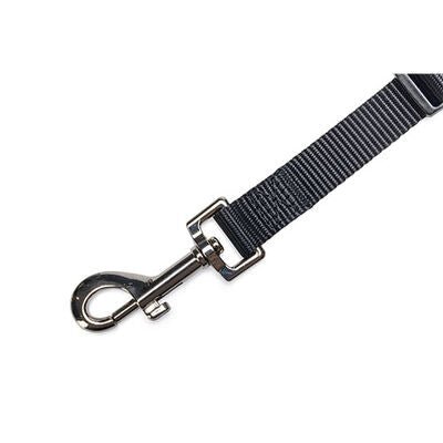 Beeztees Dog Safety Belt Adjustable Nylon Strap Black 55x1.5 cm