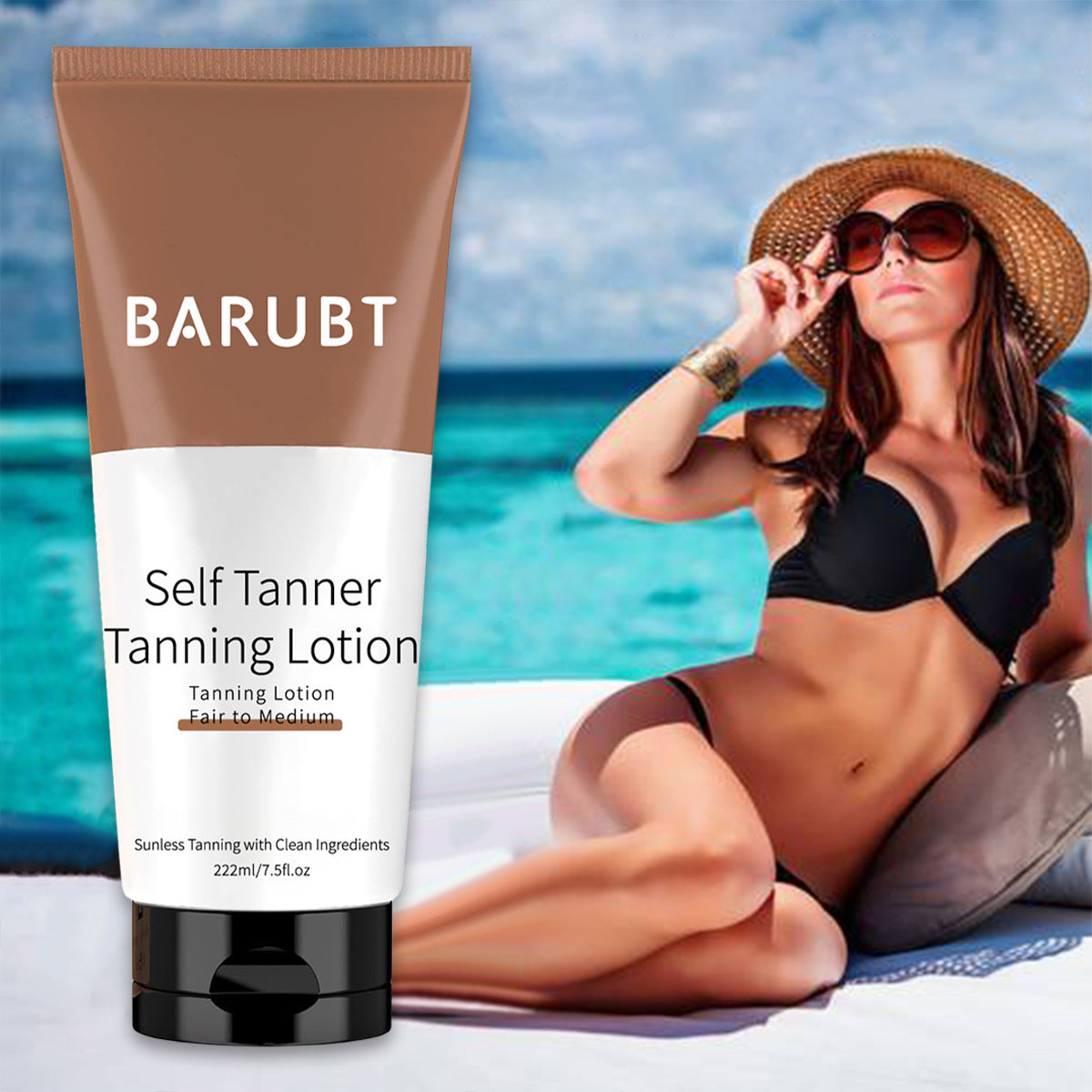 Self Tanning Body Lotion Moisturizing Cream
