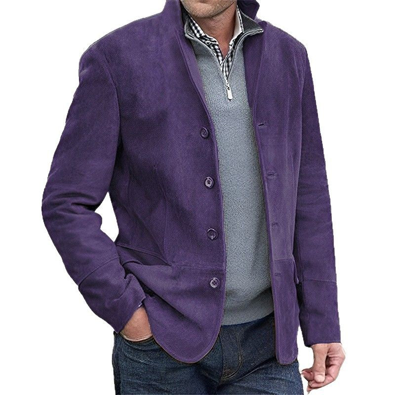 Retro Lapel Casual Jacket
