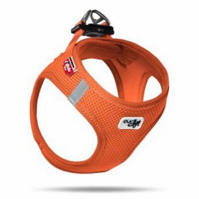 Curli Vest Air-Mesh Dog Harness Breathable Orange 3XS