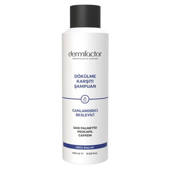 Dermfactor Anti-Hair Loss Shampoo for Oily Hair 400 ml