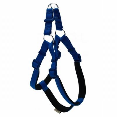 Doggie Ronin Woven Dog Harness Royal Blue 55-65cm