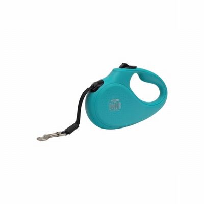 Doggie Master Series Large Retractable Dog Leash Turquoise