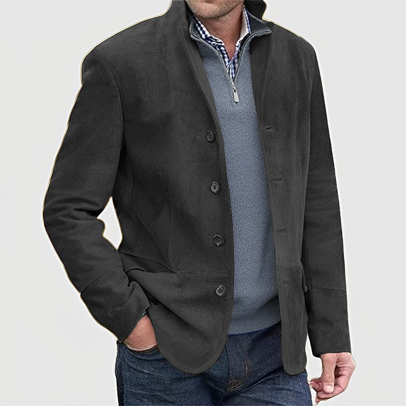 Retro Lapel Casual Jacket
