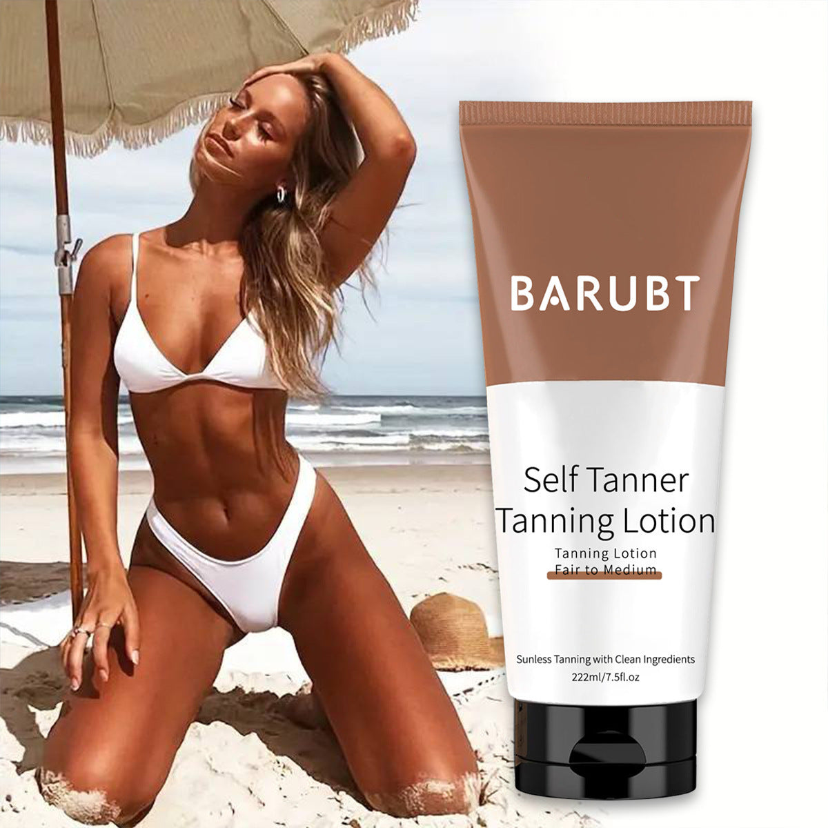 Self Tanning Body Lotion Moisturizing Cream