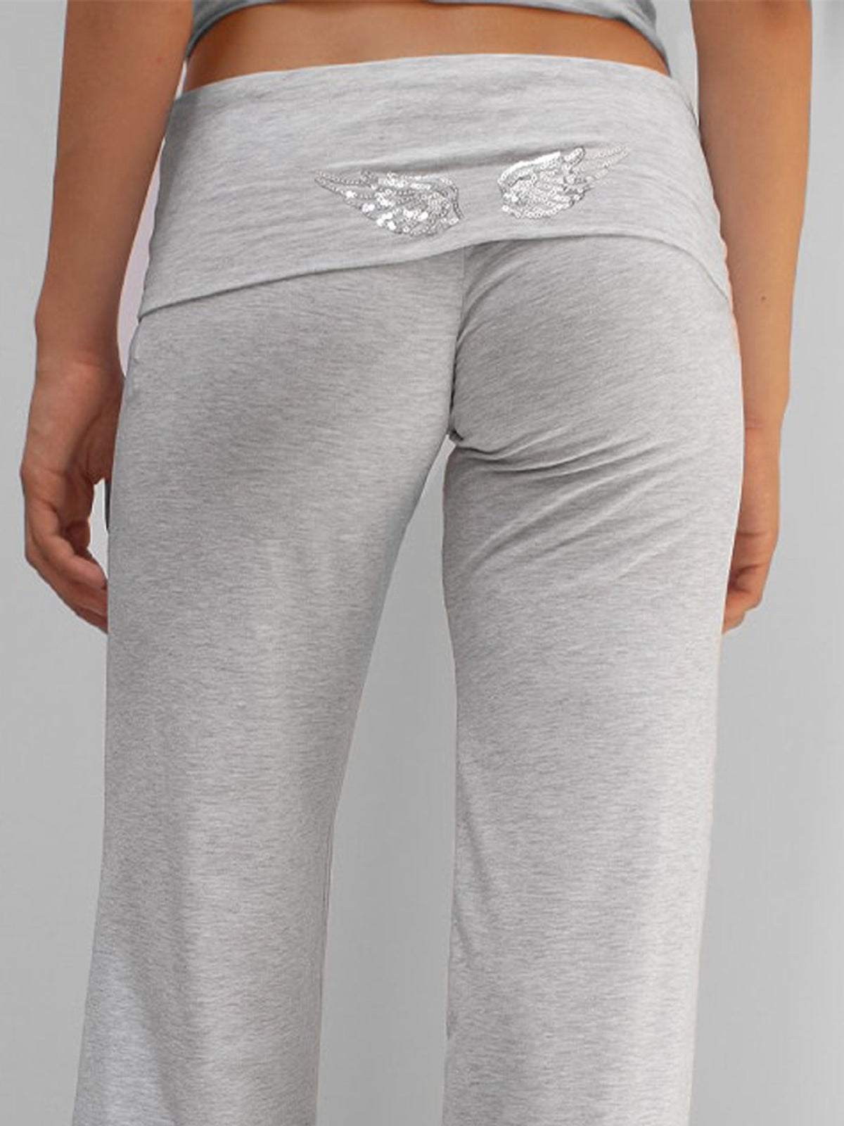 Hooded Sequins Track Suit Set