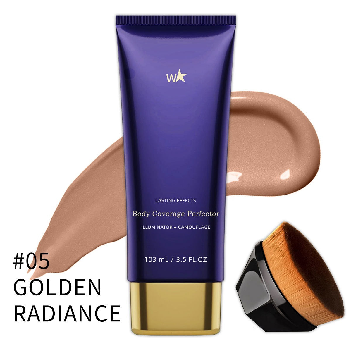 Body tattoo concealer makeup remover gel